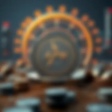 Future outlook of APM Coin showcased in a futuristic design