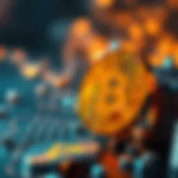 Conceptual illustration of asset tokenization in blockchain