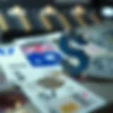 Currency exchange rates between Australia and the USA