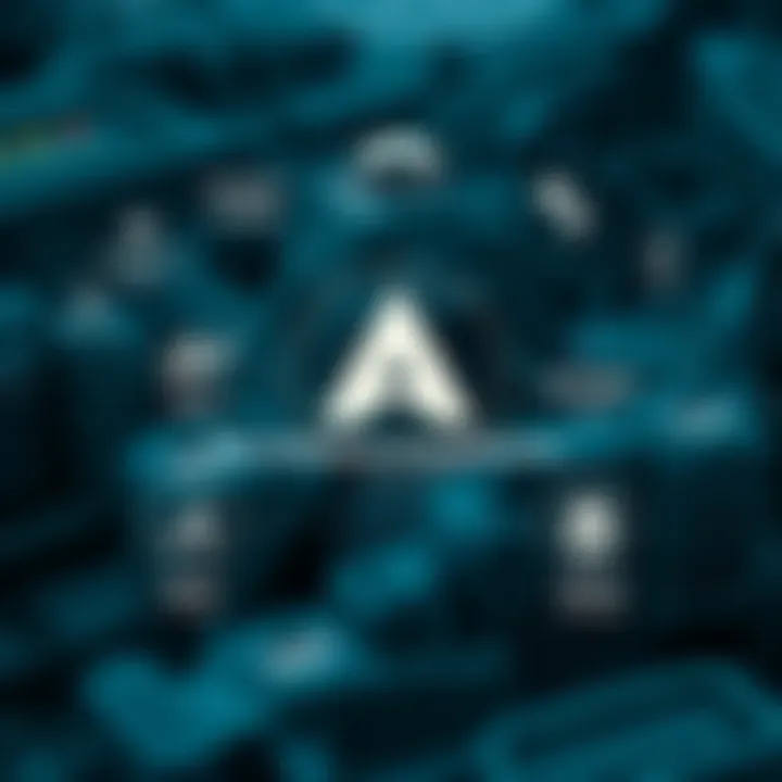 Visual representation of Avalanche's ecosystem and partnerships