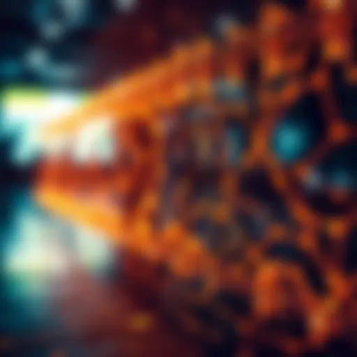 Conceptual representation of blockchain interoperability