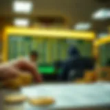 Visual representation of Binance deposit process