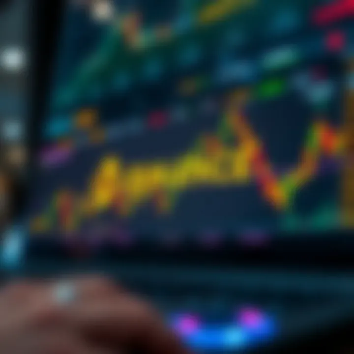 Binance exchange interface showcasing trading features