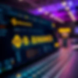 Overview of Binance platform interface