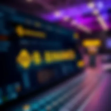 Overview of Binance platform interface