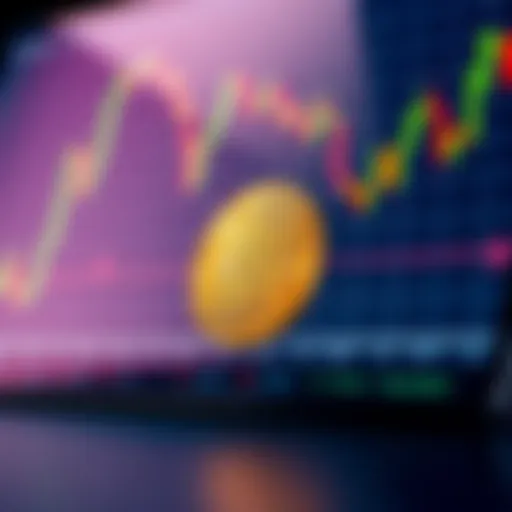 Graph showing Bitcoin and Dollar correlation