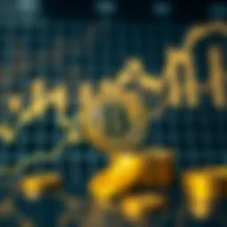 Graph illustrating Bitcoin halving impact on market trends