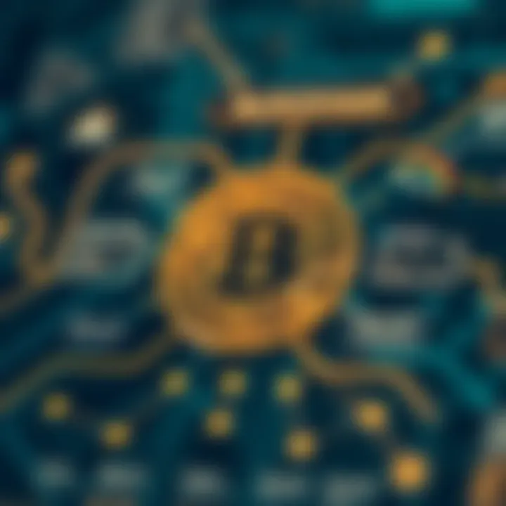 Understanding Blockchain Technology A detailed diagram illustrating the blockchain technology behind Bitcoin.