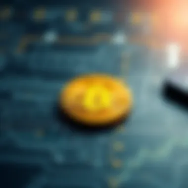 Security in Bitcoin Transfers Diagram illustrating security measures for Bitcoin transfers