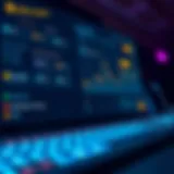 Overview of Biticodes platform interface showcasing advanced features