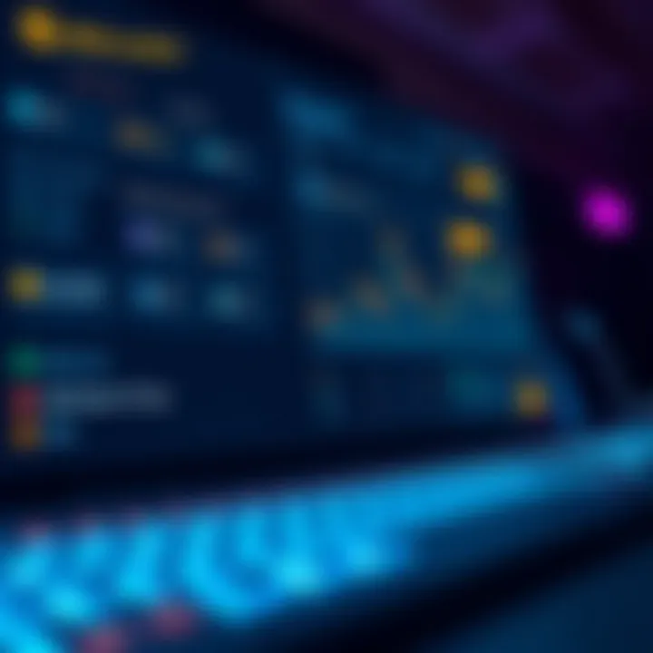 Biticodes Platform Interface Overview of Biticodes platform interface showcasing advanced features