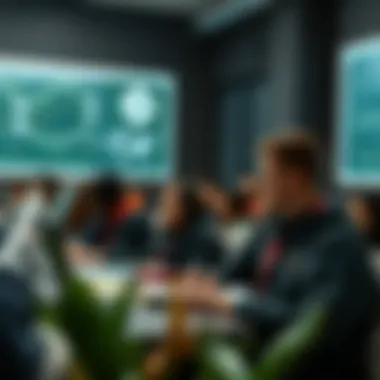 Diverse Educational Programs for Blockchain Graphic showing diverse educational programs focused on blockchain