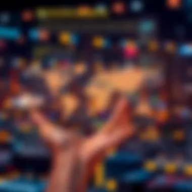 Infographic on blockchain industry transformations