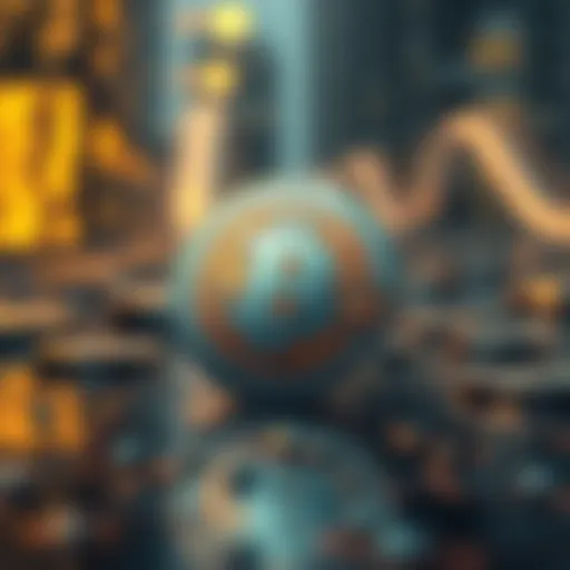 A visual representation of blockchain technology
