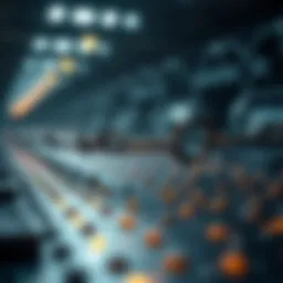 Conceptual illustration of Chainlink technology