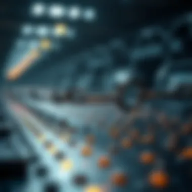 Conceptual illustration of Chainlink technology