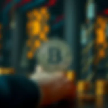 Visual depiction of challenges facing cryptocurrency investors