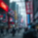 Visual representation of market sentiment