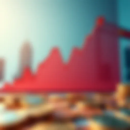 Graph showing the fluctuation of CNY to USD exchange rate