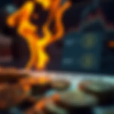 Strategies for Coin Burning Diagrams explaining various strategies of coin burn