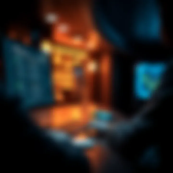 User interface of a crypto platform