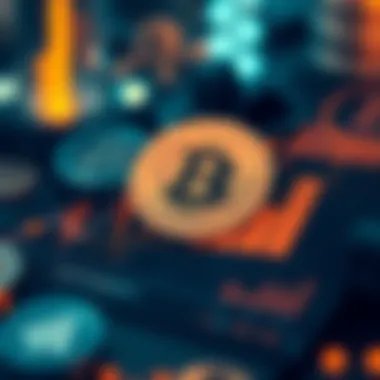 Infographic depicting the impact of cryptocurrency on modern economy