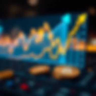 Cryptocurrency Market Volatility Graph depicting cryptocurrency market volatility