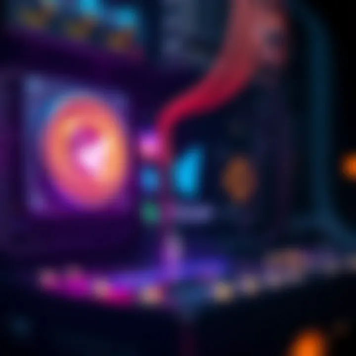 Illustration of cryptocurrency mining through Telegram