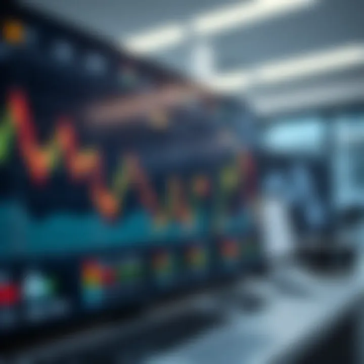 User interface of a decentralized exchange