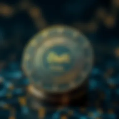 Diagram showcasing the working principles of DeFi coins