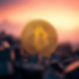 An abstract representation of decentralized finance trends