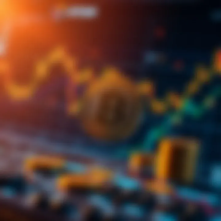 An infographic illustrating cryptocurrency market dynamics