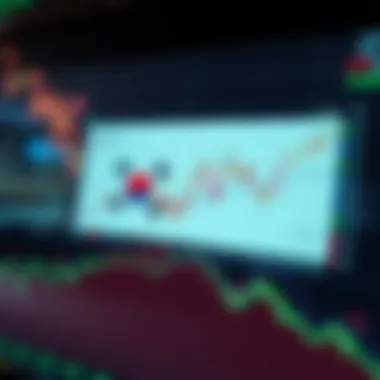 Chart displaying economic indicators influencing the exchange rate of the Korean won