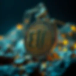 A digital representation of the Elf Coin logo symbolizing innovation in blockchain technology.