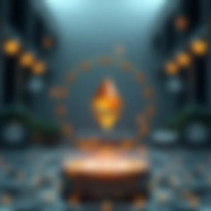 Understanding Ethereum Blockchain Architecture Conceptual illustration of Ethereum blockchain architecture