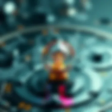 Illustration depicting Ethereum gas tracker mechanism