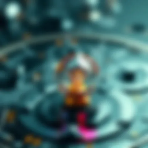 Illustration depicting Ethereum gas tracker mechanism