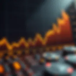 Graph depicting Ethereum price trends over the years
