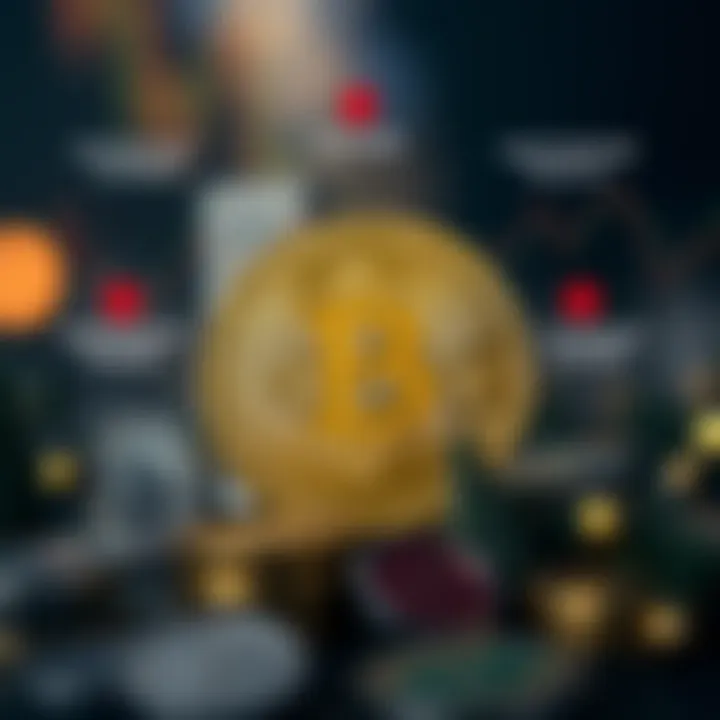 Factors Influencing Bitcoin's Market Position Infographic highlighting factors influencing Bitcoin's market position