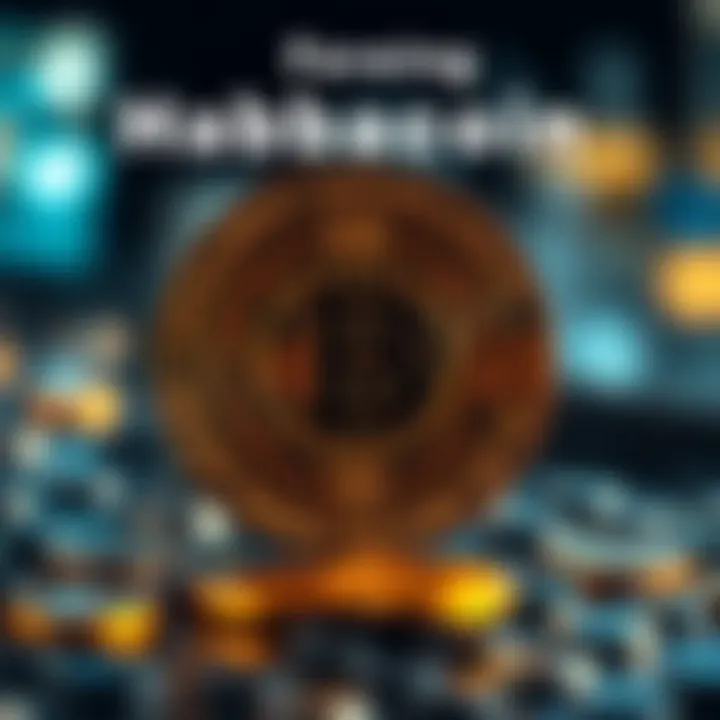 Visual diagram illustrating the unique features of Habbacoin