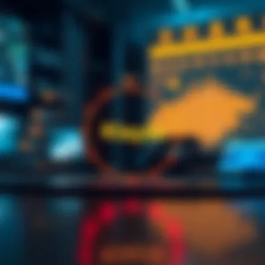 Diagram showcasing Klaytn's technological advancements and features