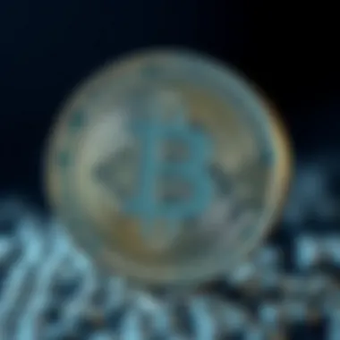 An abstract representation of Bitcoin halving