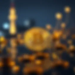 A visual representation of blockchain technology