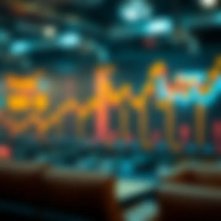 Cryptocurrency Market Trends Visual representation of cryptocurrency market trends