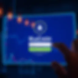 Secure login interface of KuCoin