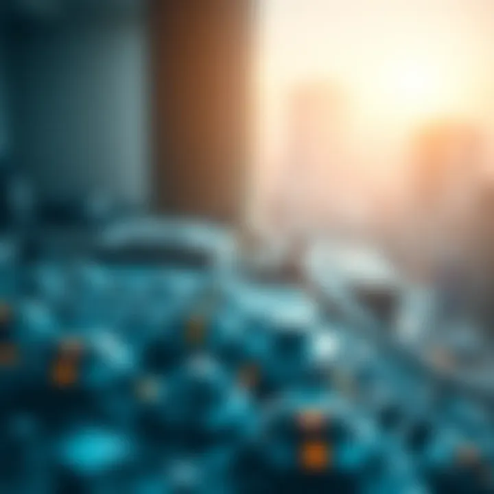 Impact of Blockchain Technology Futuristic view of blockchain technology impact