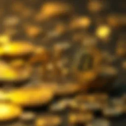 Conceptual representation of cryptocurrency evolution