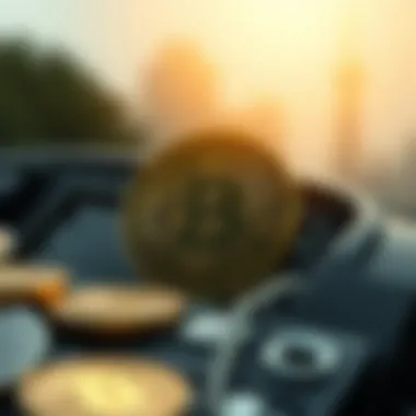 Graphical depiction of major cryptocurrencies and their features