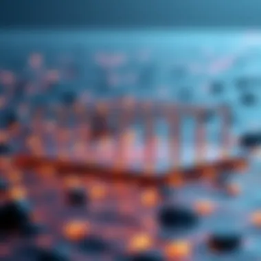 Conceptual representation of Marine Chain's innovative blockchain architecture