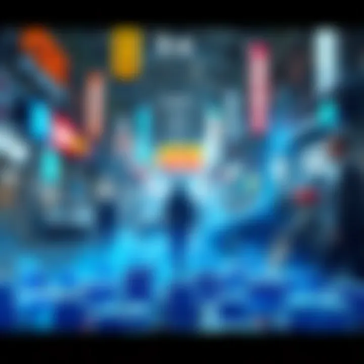 Market Dynamics of Fiat Services Illustration depicting market dynamics influenced by Fiat services